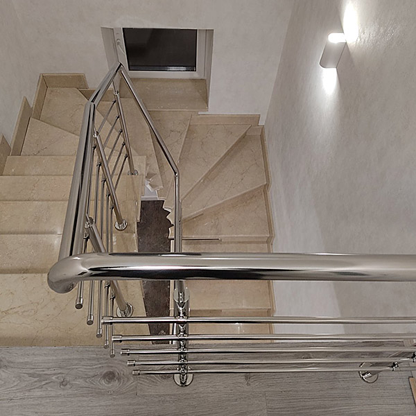 Перила, Перила на лестницу, Перила из нержавейки, Перила з нержавіючої сталі