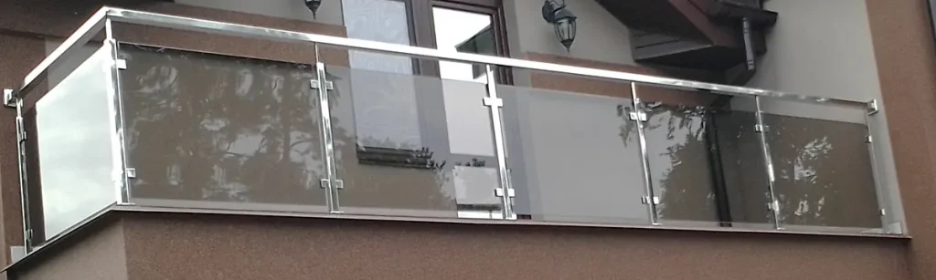 Скляні перила Київ, Стеклянные перила Киев, Перила на балкон