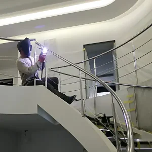 Виготовлення перил з нержавійки