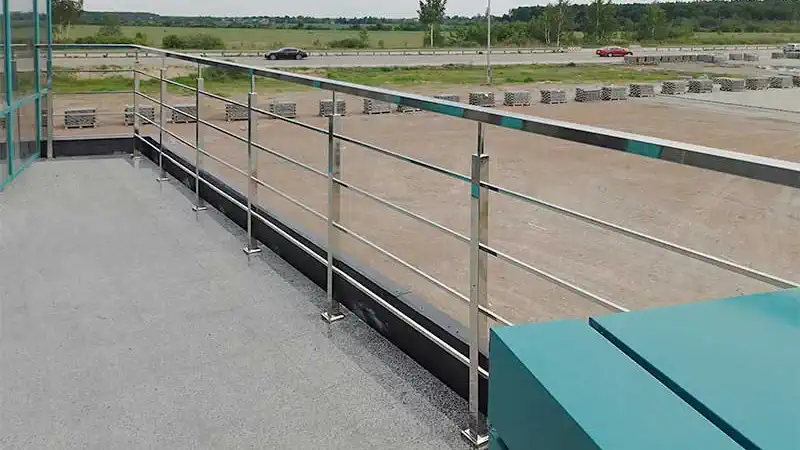 Перила на балкон, купити перила, перила з нержавійки