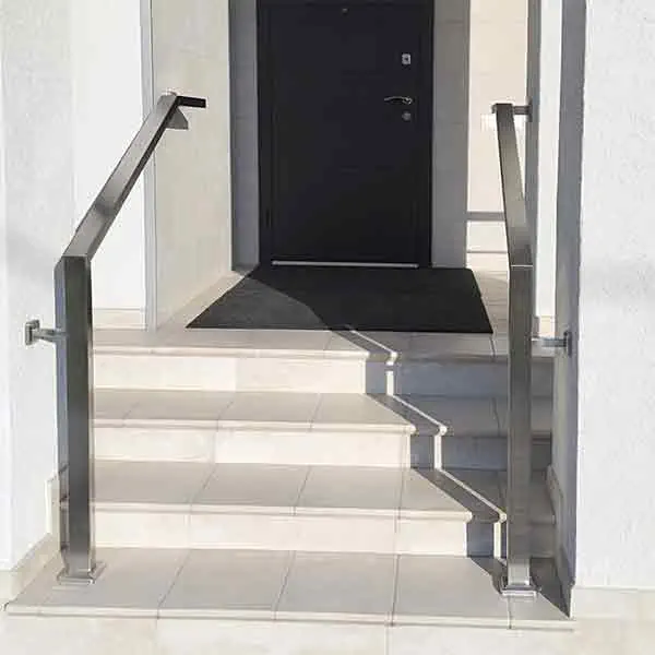 Перила в Полтаве, Перила из нержавейки, Перила на ступеньки