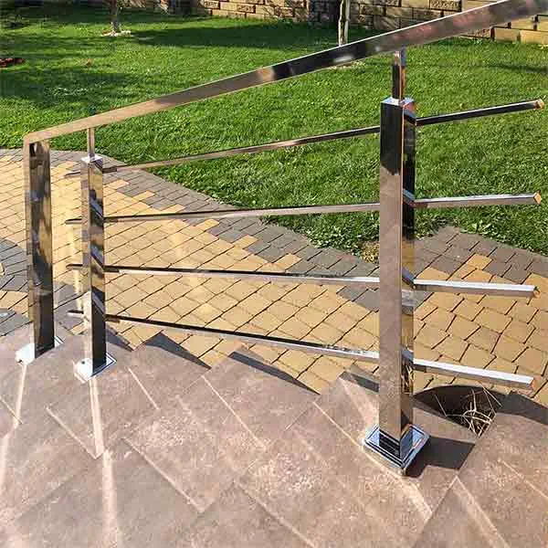 перила на лестницу, профильные перила, купить перила