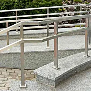 Перила на сходи і пандуси, Перила на лестницу и пандус