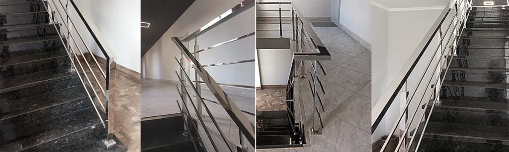 Перила в Хмельницькій області, Перила з нержавійки, Перила из нержавейки, Перила в Хмельницкой области