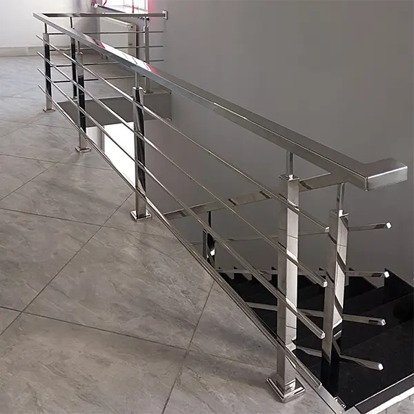 Перила в Хмельницькій області, Перила з нержавійки