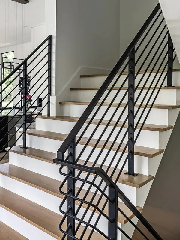 Перила з чорного металу